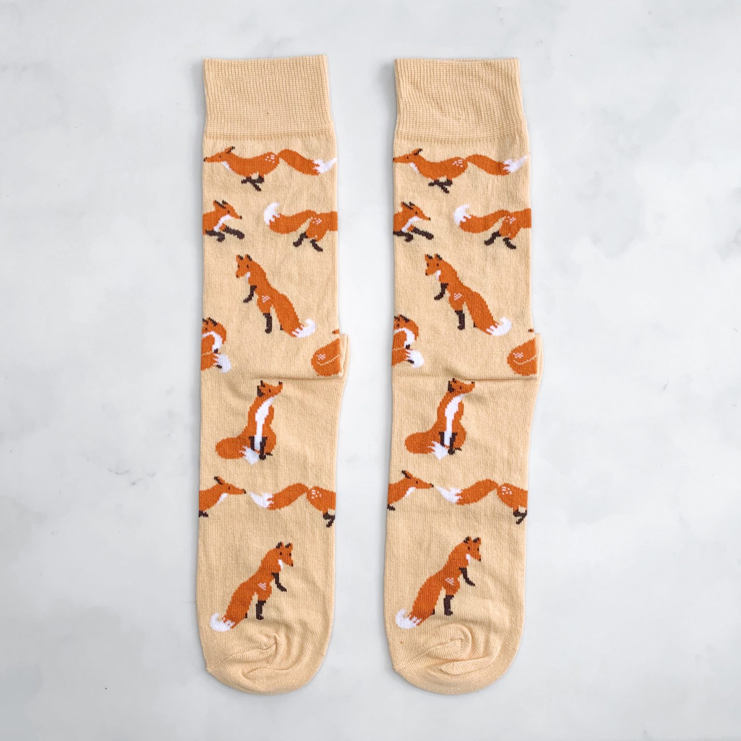 Quinn the Fox socks